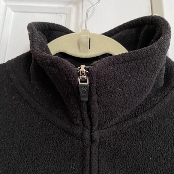 Weatherproof Men’s Fleece Zip Up Jacket - Black Small - Picture 3 of 14